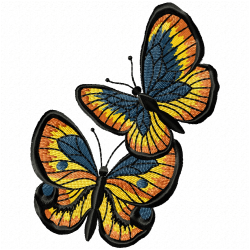Butterfly Embroidery Design 9